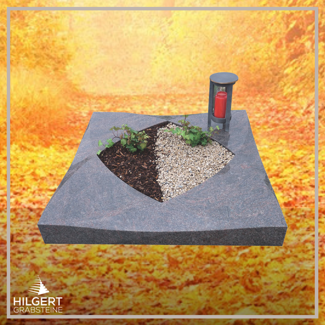 UR-DA-UR54 | Hilgert Grabsteine | Urnengrabstein aus Granit