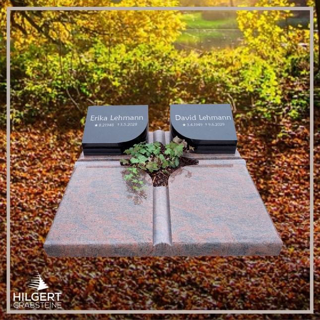 UR-DA-UR55 | Hilgert Grabsteine | Urnengrabstein aus Granit