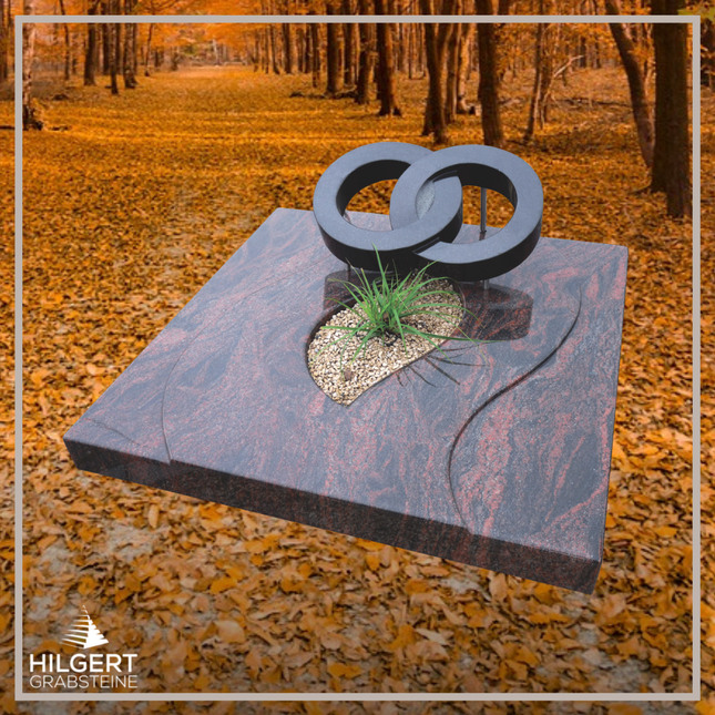UR-DA-UR63 | Hilgert Grabsteine | Urnengrabstein aus Granit