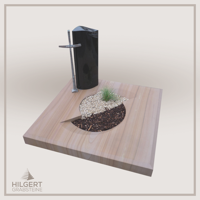 UR-DA-UR64 | Hilgert Grabsteine | Urnengrabstein aus Granit