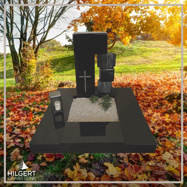 UR-DA-UR68 | Hilgert Grabsteine | Urnengrabstein aus Granit