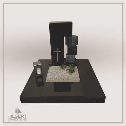 UR-DA-UR68 | Hilgert Grabsteine | Urnengrabstein aus Granit