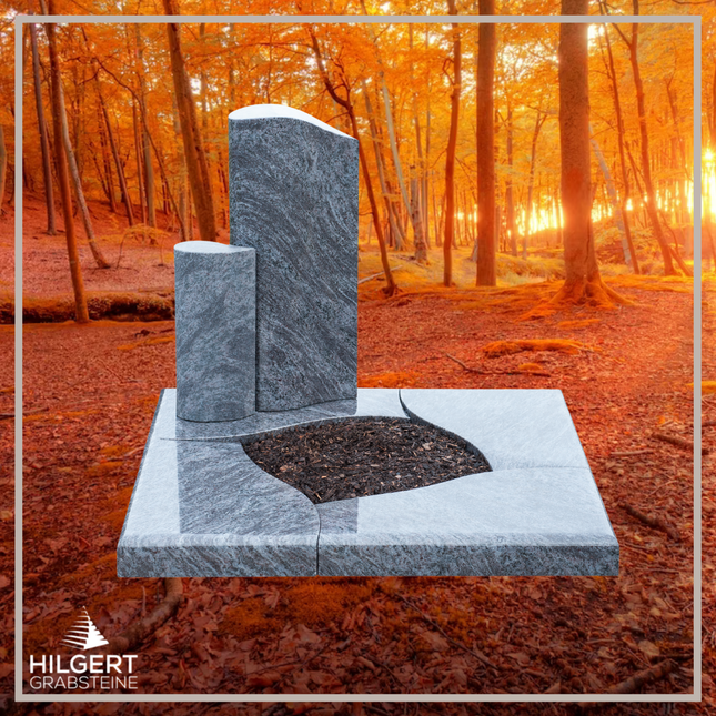 UR-DA-UR69 | Hilgert Grabsteine | Urnengrabstein aus Granit