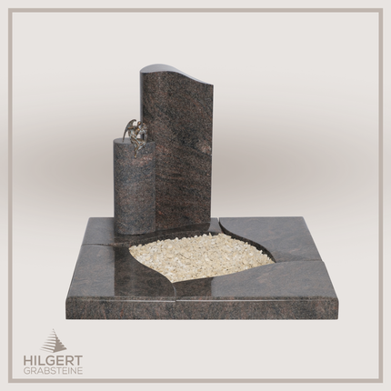 UR-DA-UR69 | Hilgert Grabsteine | Urnengrabstein aus Granit