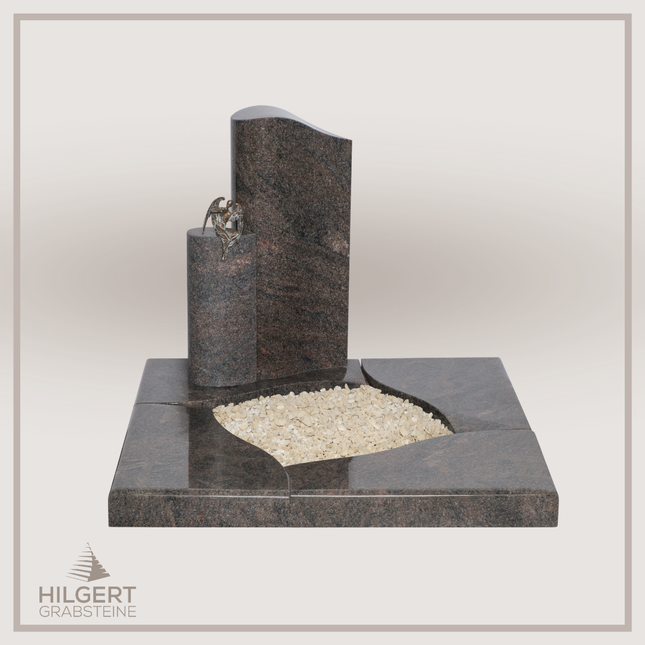 UR-DA-UR69 | Hilgert Grabsteine | Urnengrabstein aus Granit