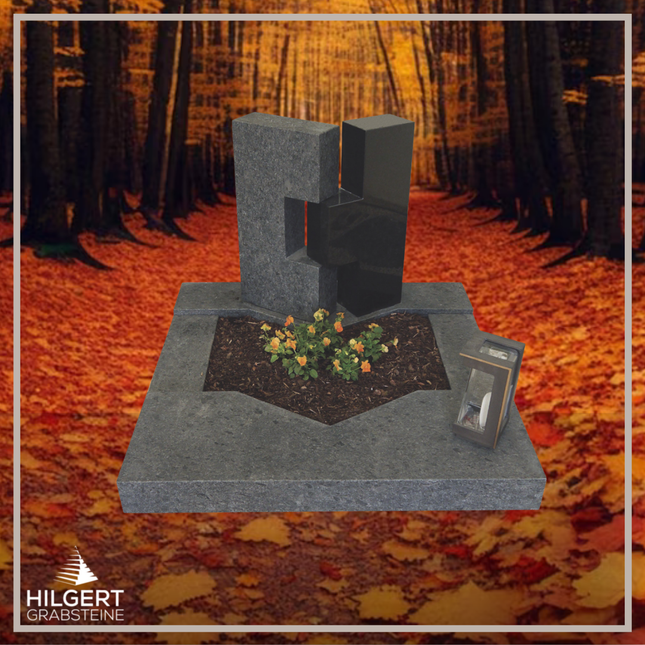 UR-DA-UR71 | Hilgert Grabsteine | Urnengrabstein aus Granit