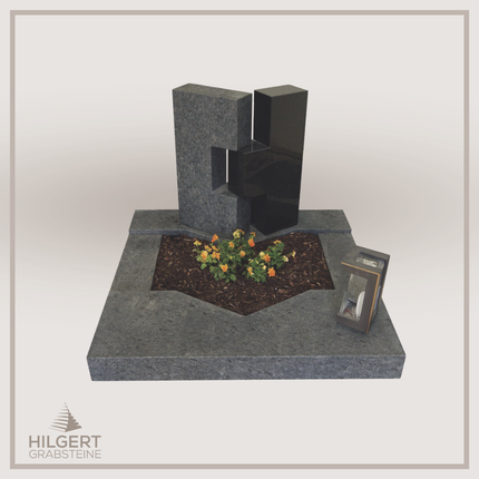 UR-DA-UR71 | Hilgert Grabsteine | Urnengrabstein aus Granit