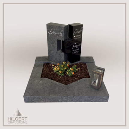 UR-DA-UR71 | Hilgert Grabsteine | Urnengrabstein aus Granit