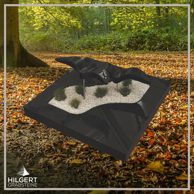 UR-DA-UR75 | Hilgert Grabsteine | Urnengrabstein aus Granit