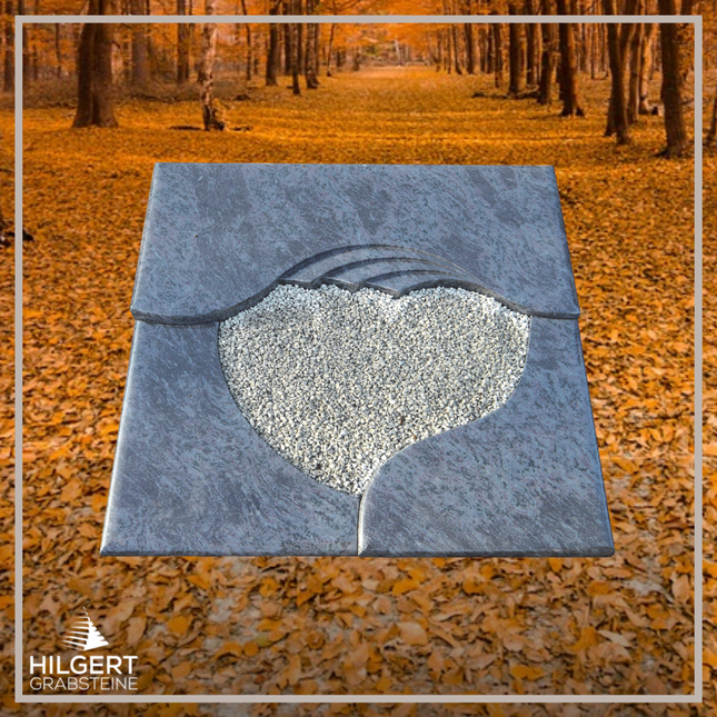 UR-DA-UR76 | Hilgert Grabsteine | Urnengrabstein aus Granit