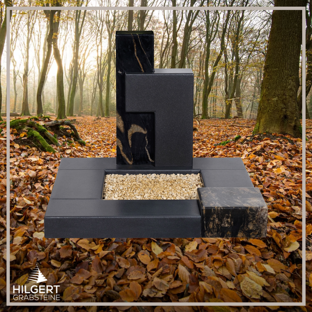 UR-DA-UR77 | Hilgert Grabsteine | Urnengrabstein aus Granit