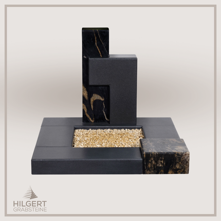 UR-DA-UR77 | Hilgert Grabsteine | Urnengrabstein aus Granit