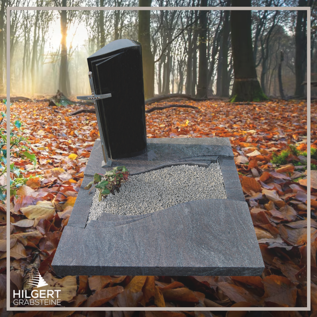 UR-DA-UR78 | Hilgert Grabsteine | Urnengrabstein aus Granit
