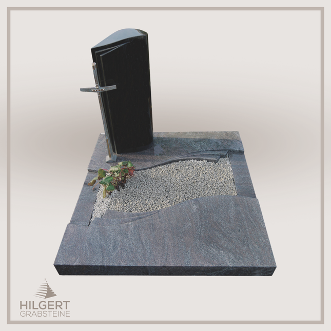 UR-DA-UR78 | Hilgert Grabsteine | Urnengrabstein aus Granit