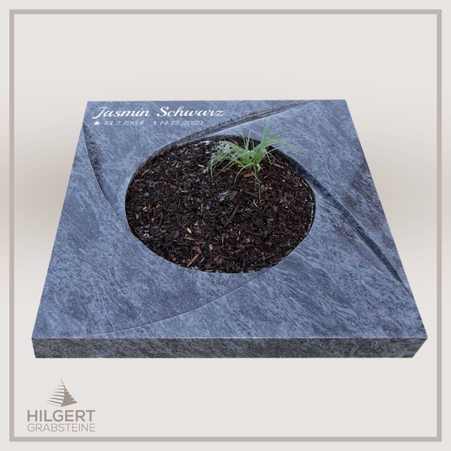 UR-DA-UR78 | Hilgert Grabsteine | Urnengrabstein aus Granit