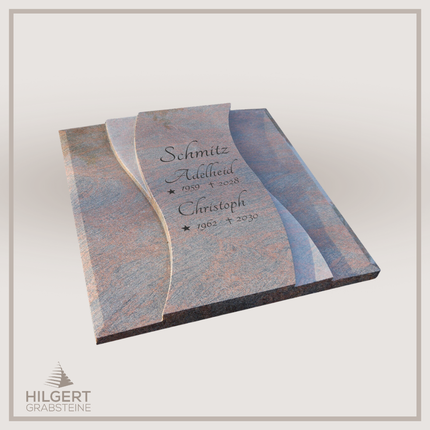 UR-DA-UR81 | Hilgert Grabsteine | Urnengrabstein aus Granit