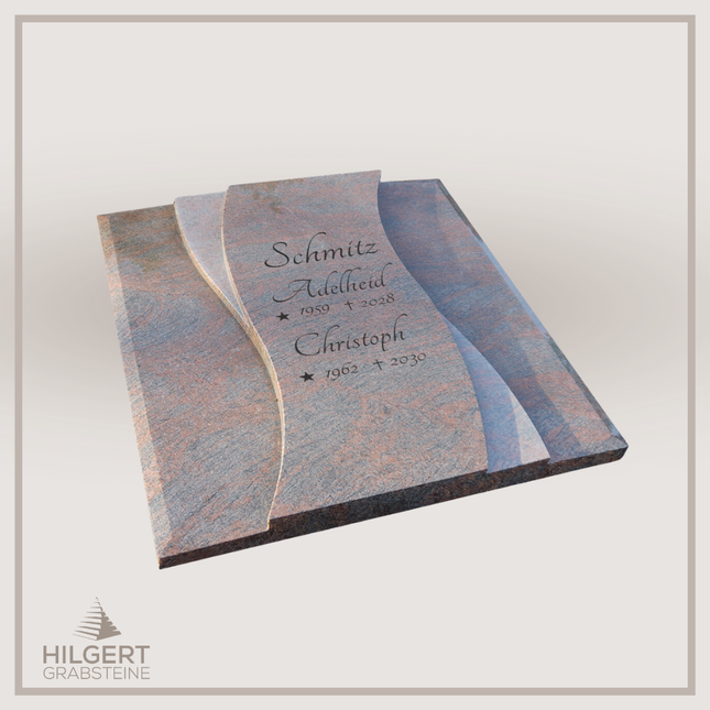 UR-DA-UR81 | Hilgert Grabsteine | Urnengrabstein aus Granit