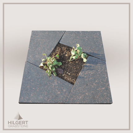UR-DA-UR82 | Hilgert Grabsteine | Urnengrabstein aus Granit