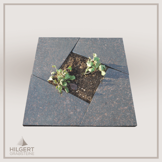 UR-DA-UR82 | Hilgert Grabsteine | Urnengrabstein aus Granit