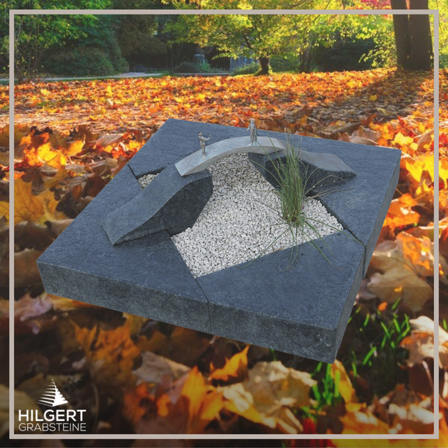 UR-DA-UR84 | Hilgert Grabsteine | Urnengrabstein aus Granit