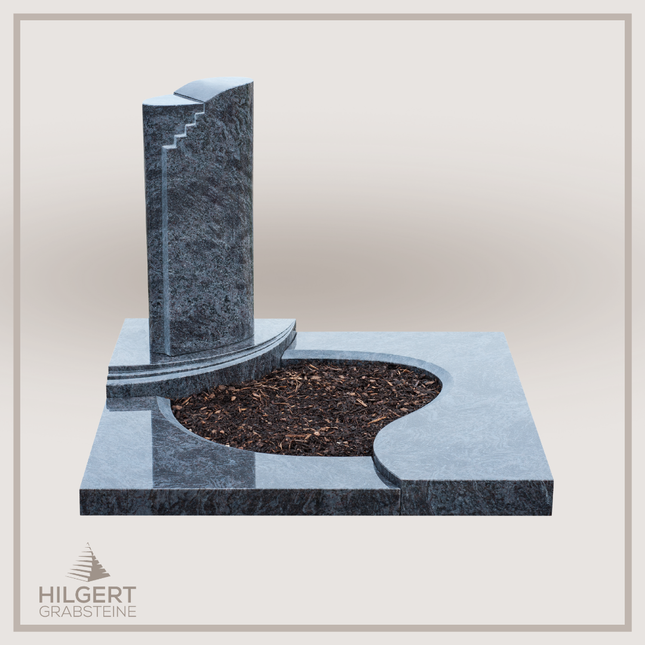 UR-DA-UR86-13 | Hilgert Grabsteine | Urnengrabstein aus Granit