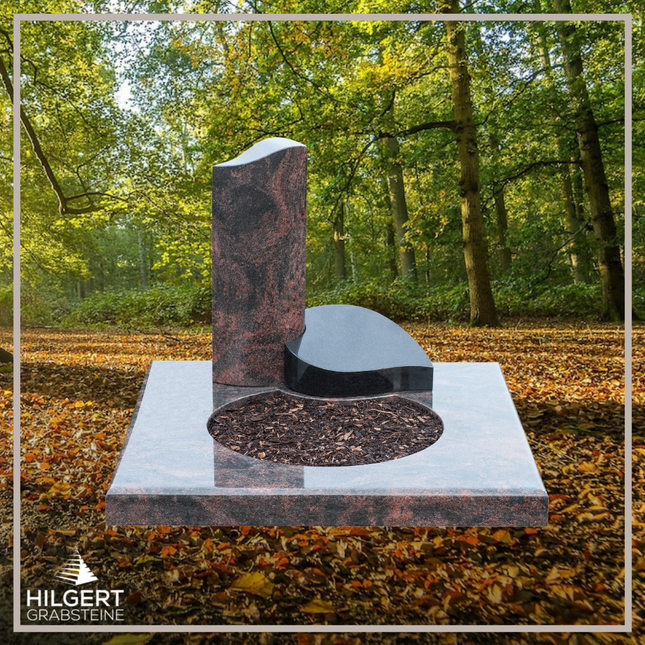 UR-DA-UR91-13 | Hilgert Grabsteine | Urnengrabstein aus Granit