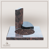 UR-DA-UR91-13 | Hilgert Grabsteine | Urnengrabstein aus Granit