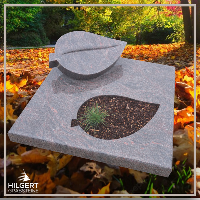 UR-DA-URH1 | Hilgert Grabsteine | Urnengrabstein aus Granit