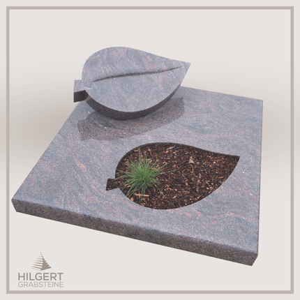 UR-DA-URH1 | Hilgert Grabsteine | Urnengrabstein aus Granit