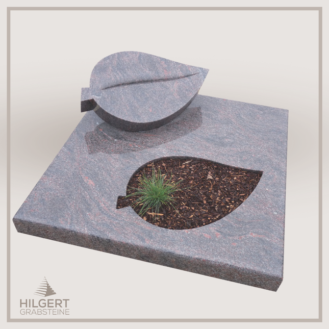 UR-DA-URH1 | Hilgert Grabsteine | Urnengrabstein aus Granit