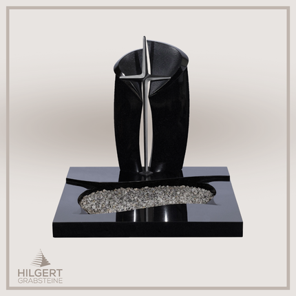 UR-DA-URJK03201811 | Hilgert Grabsteine | Urnengrabstein aus Granit