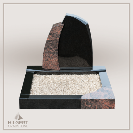 UR-DA-URJK22-13 | Hilgert Grabsteine | Urnengrabstein aus Granit