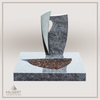 UR-DA-URJK23-13 | Hilgert Grabsteine | Urnengrabstein aus Granit