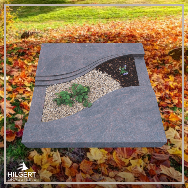 UR-DA-URJK3005 | Hilgert Grabsteine | Urnengrabstein aus Granit