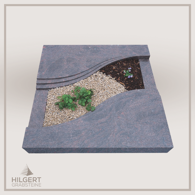 UR-DA-URJK3005 | Hilgert Grabsteine | Urnengrabstein aus Granit