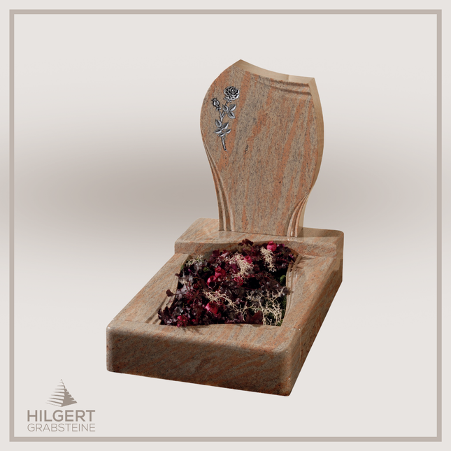 UR-GR-002414-1 | Hilgert Grabsteine | Urnengrabstein aus Granit
