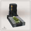 UR-GR-09-34 | Hilgert Grabsteine | Urnengrabstein aus Granit