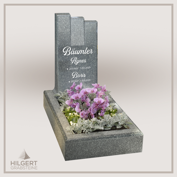 UR-GR-09-39 | Hilgert Grabsteine | Urnengrabstein aus Granit