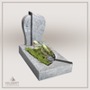 UR-GR-09-50 | Hilgert Grabsteine | Urnengrabstein aus Granit