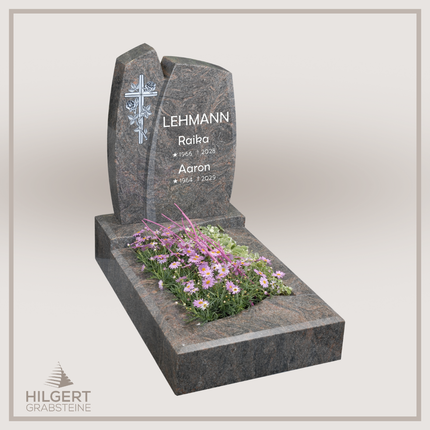 UR-GR-09-52 | Hilgert Grabsteine | Urnengrabstein aus Granit