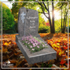 UR-GR-09-52 | Hilgert Grabsteine | Urnengrabstein aus Granit