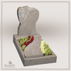 UR-GR-09-54 | Hilgert Grabsteine | Urnengrabstein aus Granit