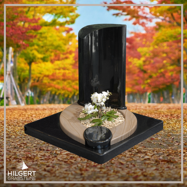 UR-GR-09-59 | Hilgert Grabsteine | Urnengrabstein aus Granit