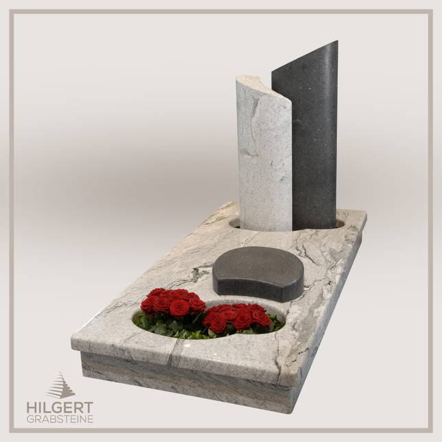 UR-GR-0921 | Hilgert Grabsteine | Urnengrabstein aus Granit