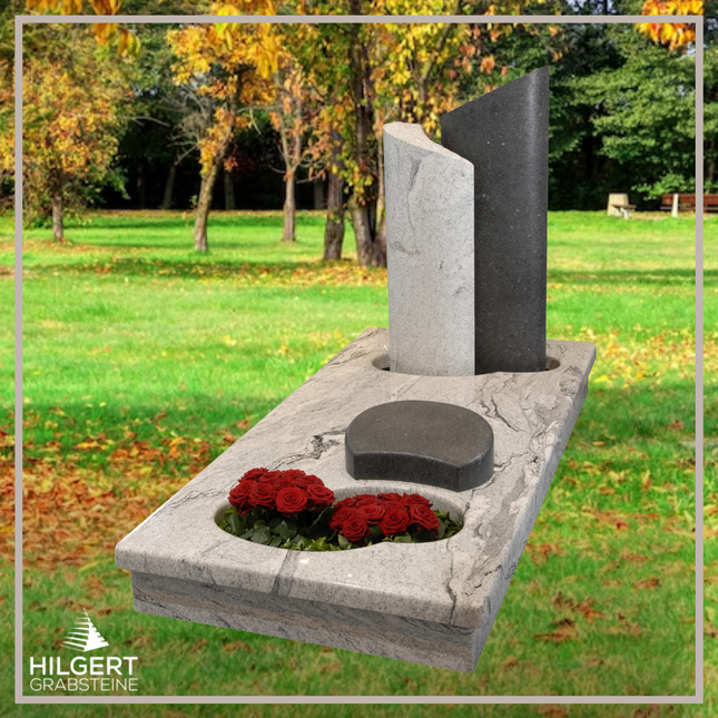 UR-GR-0921 | Hilgert Grabsteine | Urnengrabstein aus Granit