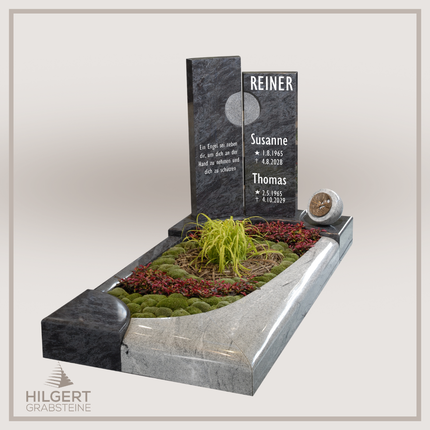 UR-GR-0928 | Hilgert Grabsteine | Urnengrabstein aus Granit