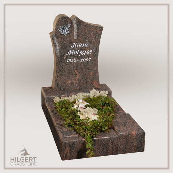UR-GR-11-2007105 | Hilgert Grabsteine | Urnengrabstein aus Granit