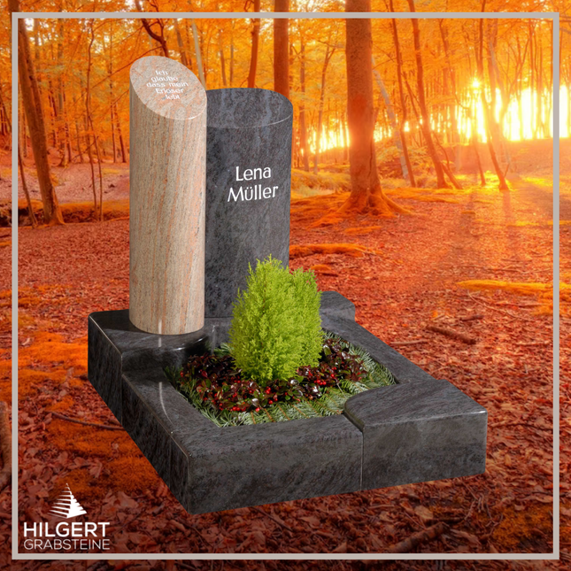 UR-GR-11-2007119 | Hilgert Grabsteine | Urnengrabstein aus Granit
