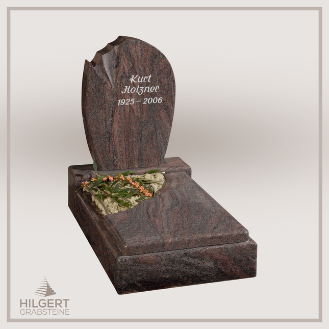 UR-GR-11-2007131 | Hilgert Grabsteine | Urnengrabstein aus Granit