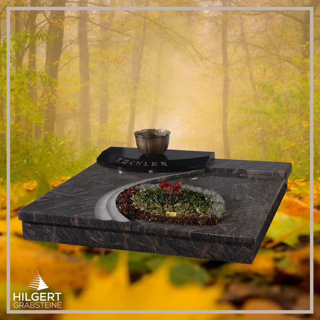 UR-GR-11-2010181 | Hilgert Grabsteine | Urnengrabstein aus Granit